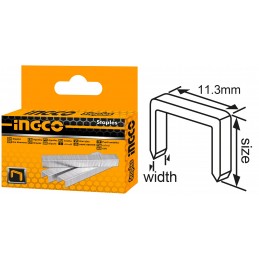 SET 1000 GRAPAS 10MMX0.7MM (STS0110) INGCO