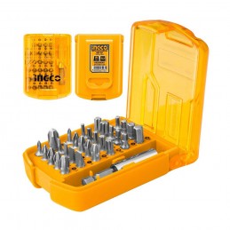 Set de Puntas de 30 Piezas INGCO (AKSD08301) - Variedad de Puntas de Calidad para Tareas de Atornillado