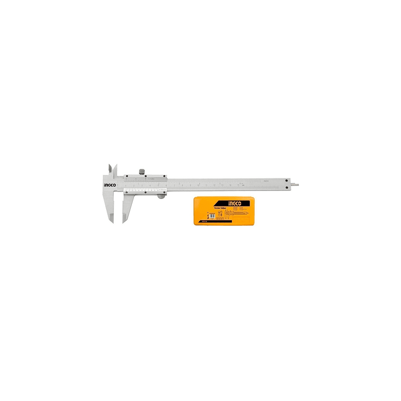 Pie de Metro Analógico 150mm INGCO (HVC01150) | Herramienta de Medición Precisa para Trabajos de Precisión Pie de Metro Analógico 150mm INGCO (HVC01150) | Herramienta de Medición Precisa para Trabajos de Precisión