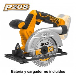 Sierra Circular 5 1/2" 20V Ingco (CSLI1401) | Potencia y Precisión en tus Cortes  | Ingco Talca