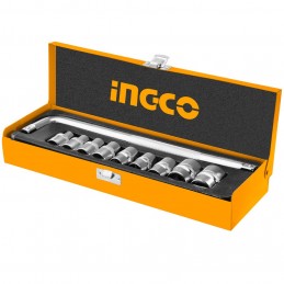 Juego de Dados de 1/2" 10 Piezas Industrial:  Herramientas de calidad para trabajos exigentes | Ingco Talca