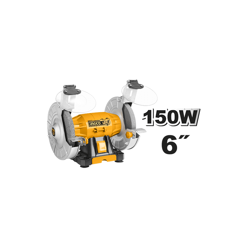 Esmeril de Banco INGCO 150W 6” - Potencia y Precisión para tus Proyectos Esmeril de Banco INGCO 150W 6” - Potencia y Precisión para tus Proyectos