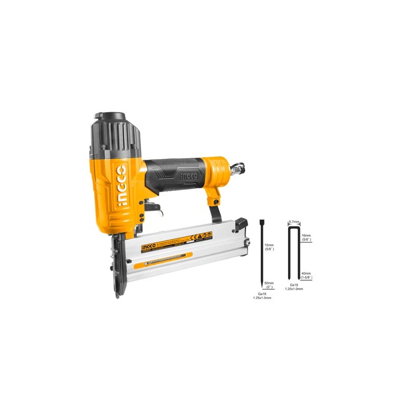 Clavadora Engrapadora INGCO (ACN50401) - Versatilidad y Precisión en Trabajos de Fijación Clavadora Engrapadora INGCO (ACN50401) - Versatilidad y Precisión en Trabajos de Fijación