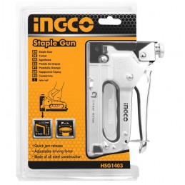 ENGRAMPADORA MANUAL AJUSTABLE 4X14MM -TODO INGCO Talca-HSG1403