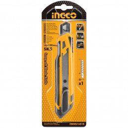 CUCHILLO CARTONAJE RETRACTIL 173 MM (HKNS16518) INGCO