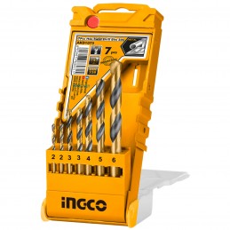SET DE BROCAS 7 PIEZAS 2-6MM -TODO INGCO TALCA-