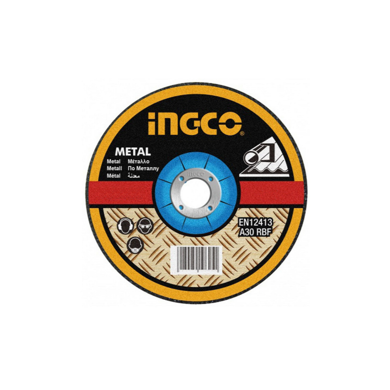 DISCO DESBASTE METAL 4 1/2" (MGD601151) INGCO -TODO INGCO Talca- DISCO DESBASTE METAL 4 1/2" (MGD601151) INGCO -TODO INGCO Talca-