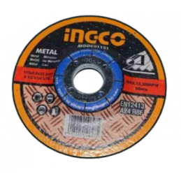 DISCO DESBASTE METAL 4 1/2" (MGD601151) INGCO -TODO INGCO Talca-