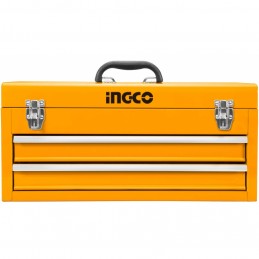 CAJA HERRAMIENTAS METALICA CON 2 BANDEJAS (HTB06) INGCO