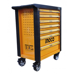 Carro de Herramientas Industrial de Metal 765x465x812mm 7 Cajones INGCO (HDTC01072) - Organización y Movilidad para tu Espacio d