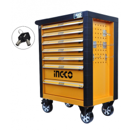 Carro de Herramientas Industrial de Metal 765x465x812mm 7 Cajones INGCO (HDTC01072) - Organización y Movilidad para tu Espacio d