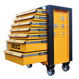 Carro de Herramientas Industrial de Metal 765x465x812mm 7 Cajones INGCO (HDTC01072) - Organización y Movilidad para tu Espacio d