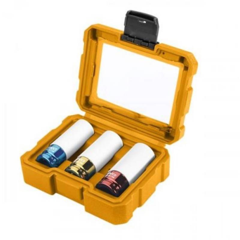 SET DE DADOS PARA LLANTAS 3PCS 1/2 -TODO INGCO Talca- SET DE DADOS PARA LLANTAS 3PCS 1/2 -TODO INGCO Talca-