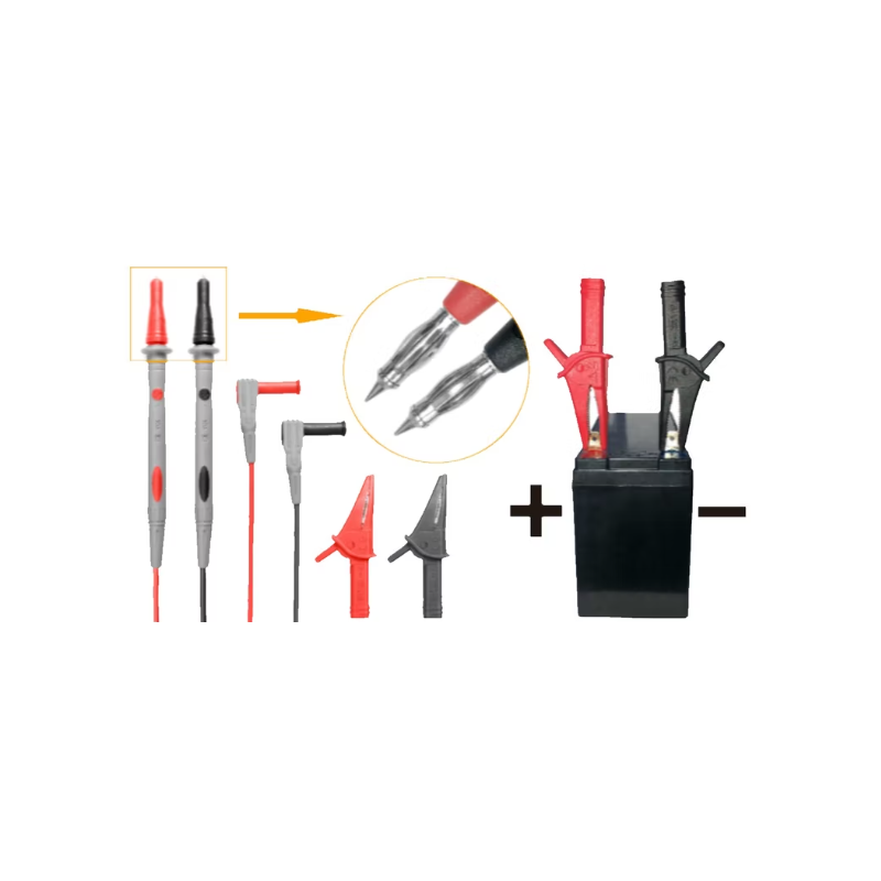 SET LINEAS Y PINZAS PARA MULTIMETRO (TL31432) - TODO INGCO TALCA - SET LINEAS Y PINZAS PARA MULTIMETRO (TL31432) - TODO INGCO TALCA -
