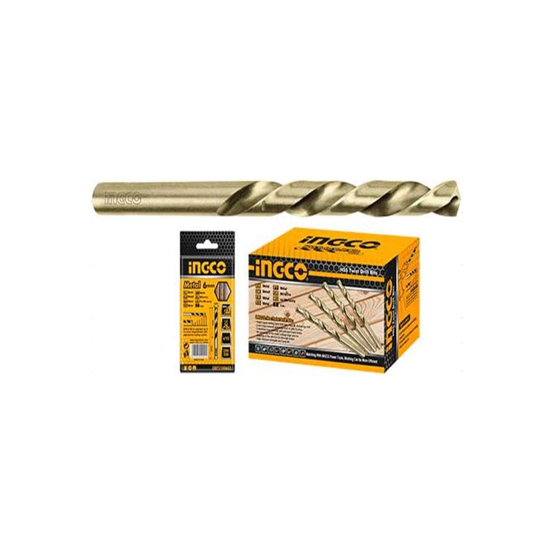 BROCAS PARA METAL HSS 10 PIEZAS 6X93MM DBT1100603 TODO INGCO - TALCA