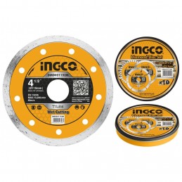 Disco Diamantado Continuo de 115mm INGCO (DMD021152M) - Corte Preciso en Materiales Duros