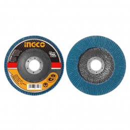 DISCO TRASLAPADO ZIRCONIO P80 115MM (FDZ1153) INGCO