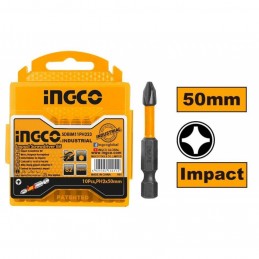 SET PUNTAS DE IMPACTO INDUSTRIAL 10 PCS PH2X50MM (SDBIM11PH223)  TODO INGCO - TALCA