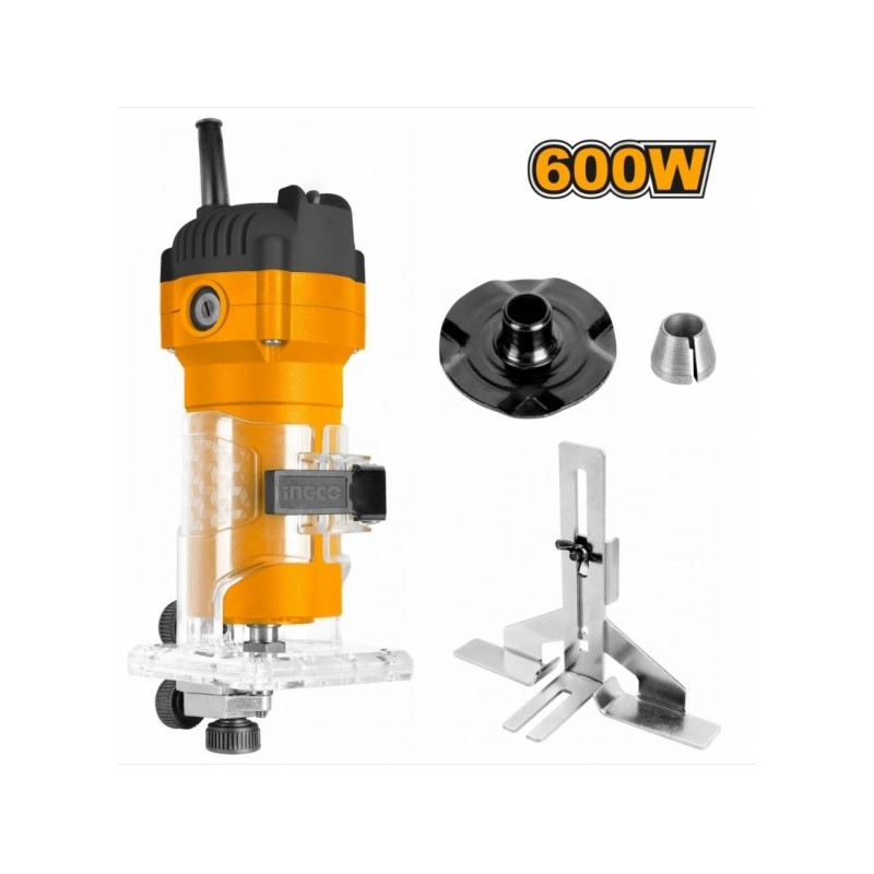 Fresadora de Mano Eléctrica INGCO (PLM6001) - Precisión y Control para Trabajos de Fresado Manual Fresadora de Mano Eléctrica INGCO (PLM6001) - Precisión y Control para Trabajos de Fresado Manual