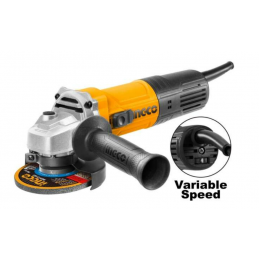 Esmeril Angular INGCO 125mm/5” con Regulador de Velocidad 900W - Modelo AG900285