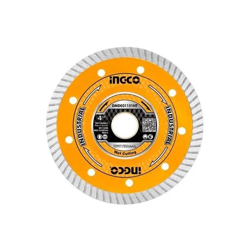 Disco Diamantado Segmentado 14" INGCO (DMD033551) - Corta Asfalto y Hormigón con Precisión Disco Diamantado Segmentado 14" INGCO (DMD033551) - Corta Asfalto y Hormigón con Precisión