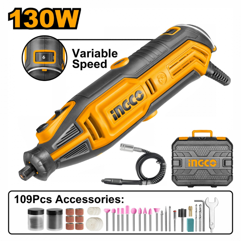 Potencia y precisión en tus manos: Mini Torno 130W con Accesorios INGCO (MG13328) - ¡Nuevo Modelo! Potencia y precisión en tus manos: Mini Torno 130W con Accesorios INGCO (MG13328) - ¡Nuevo Modelo!