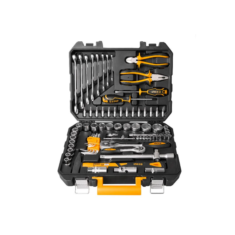 Set de Herramientas Industrial 77 Piezas INGCO (HKTHP20771)