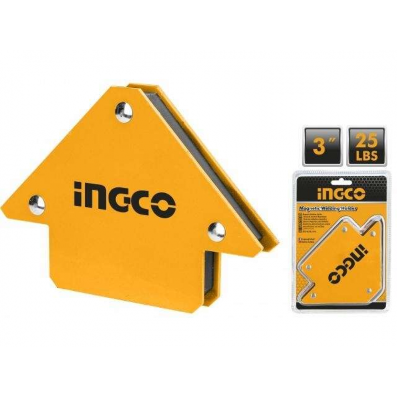 Escuadra Magnética de 3" - 25 lbs INGCO (AMWH25031) Escuadra Magnética de 3" - 25 lbs INGCO (AMWH25031)