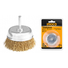 Cepillo Copa para Taladro de 50mm INGCO (WB30501) - Remoción Eficiente de Material en Superficies
