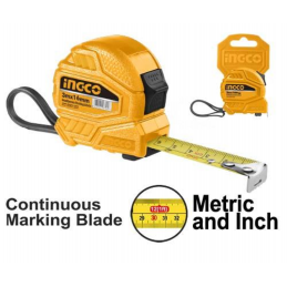 Cinta Métrica 3 m x 16 mm INGCO - Pulgadas y Milímetros