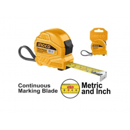 Cinta Métrica 5 m x 19 mm INGCO - Pulgadas y Milímetros