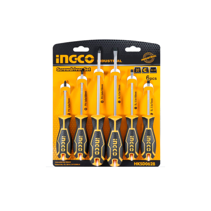 ATORNILLADOR MAGNETICO JGO. 6 PZAS (HKSD0628) INGCO ATORNILLADOR MAGNETICO JGO. 6 PZAS (HKSD0628) INGCO