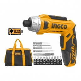 Kit Atornillador 8V Ingco  (CSDLI0801) | Versatilidad y Comodidad en tus Tareas de Atornillado | Ingco Talca