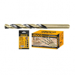 BROCAS PARA METAL HSS 10 PZAS 3X61MM INGCO - Perforación Precisa y Duradera