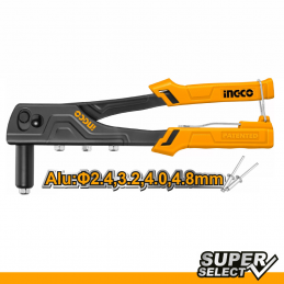 REMACHADORA MANUAL 10.5" 2,4-4,8MM INGCO - Herramienta de Remachado Confiable