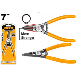 ALICATE 180 MM /7" SEGURO EXTERIOR RECTO (HCCP261801) INGCO