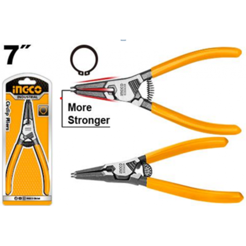 ALICATE 180 MM /7" SEGURO EXTERIOR RECTO (HCCP261801) INGCO ALICATE 180 MM /7" SEGURO EXTERIOR RECTO (HCCP261801) INGCO