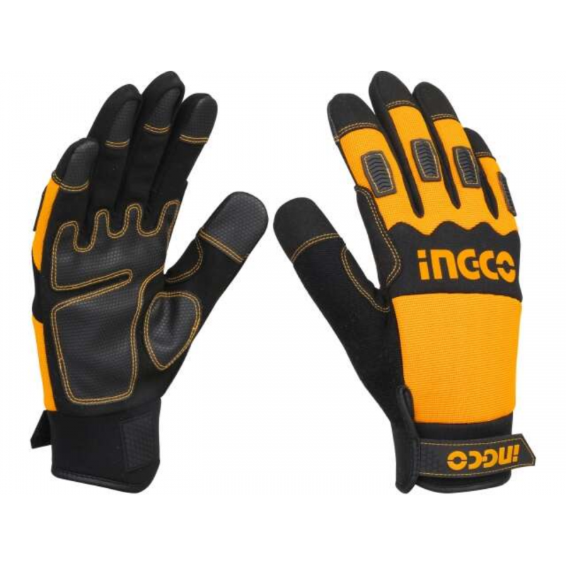 GUANTES MECÁNICO CUERO Y MICROFIBRA XL INGCO: Protección y Comodidad en el Trabajo GUANTES MECÁNICO CUERO Y MICROFIBRA XL INGCO: Protección y Comodidad en el Trabajo