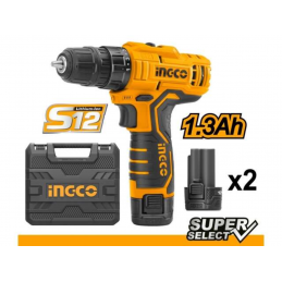 Atornillador 12V S12 Super Select INGCO (CDLI12325) - Potencia y Precisión en un Diseño Compacto