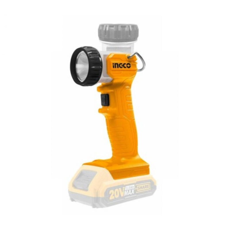 Lámpara de Trabajo Inalámbrica LED 20V/150LUM INGCO (CWLI2023) - Iluminación Potente y Portátil Lámpara de Trabajo Inalámbrica LED 20V/150LUM INGCO (CWLI2023) - Iluminación Potente y Portátil