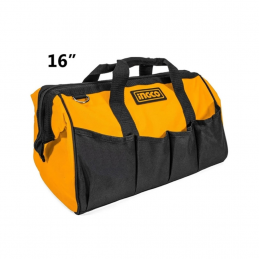Bolso para Herramientas 16" con Marco Rígido INGCO (HTBG1603) - Organización y Protección Confiable para tus Utensilios