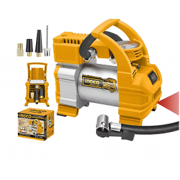 COMPRESOR AUTO INGCO 12 VOLT 140PSI 10BAR  (AAC1408) INGCO