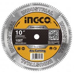 Disco de Sierra Circular Industrial para Aluminio 100T 254mm | INGCO (TSB3254210)