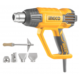 Pistola de Calor 2000W INGCO (HG200038) - Potencia y Versatilidad en Trabajos de Calentamiento