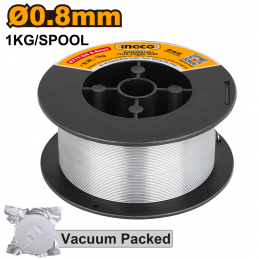 Alambre Tubular para Soldar 0,8 mm - Carrete 1 kg (EWSFC081001)