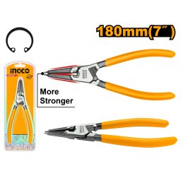 ALICATE - 180 MM /7" SEGURO INTERIOR RECTO (HCCP261803) INGCO