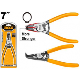 ALICATE - 180 MM /7" SEGURO EXTERIOR CURVO (HCCP261802) INGCO