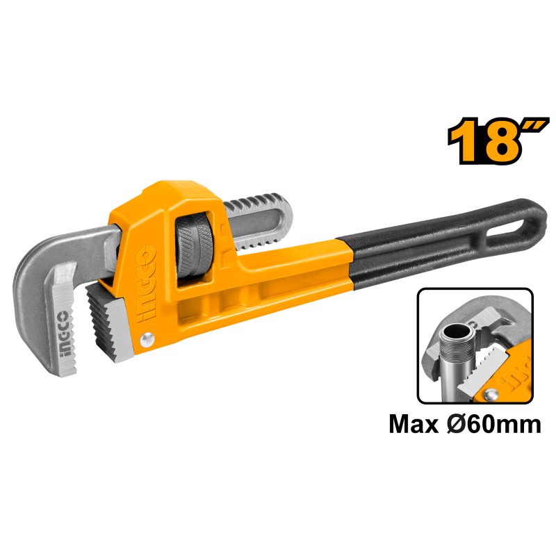 LLAVE STILLSON 450MM - 18' (HPW18182) INGCO