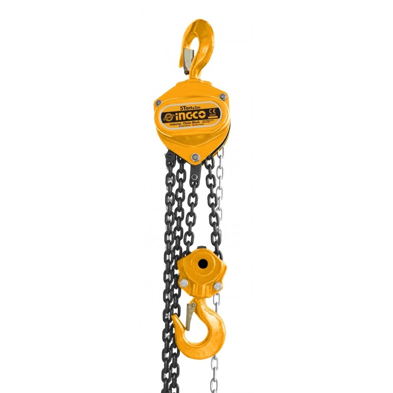 TECLE CADENA 5,0 TON X 3 MTS (HCBK0205) INGCO TECLE CADENA 5,0 TON X 3 MTS (HCBK0205) INGCO