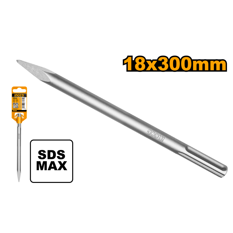 CINCEL PUNTA 18 x 300 MM (DBC0212801) INGCO CINCEL PUNTA 18 x 300 MM (DBC0212801) INGCO